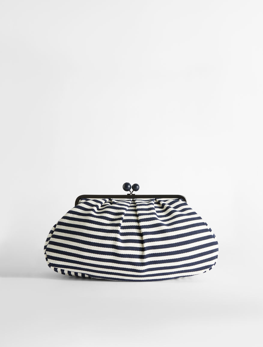 Maxi Pasticcino Bag in striped cotton Weekend Maxmara Maxi Pasticcino Bag in striped cotton Weekend Maxmara