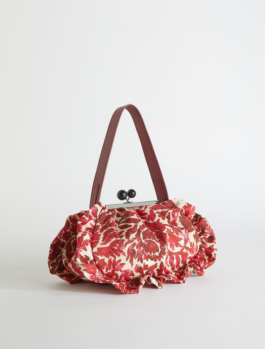 Medium Pasticcino Bag in printed twill Weekend Maxmara Medium Pasticcino Bag in printed twill Weekend Maxmara