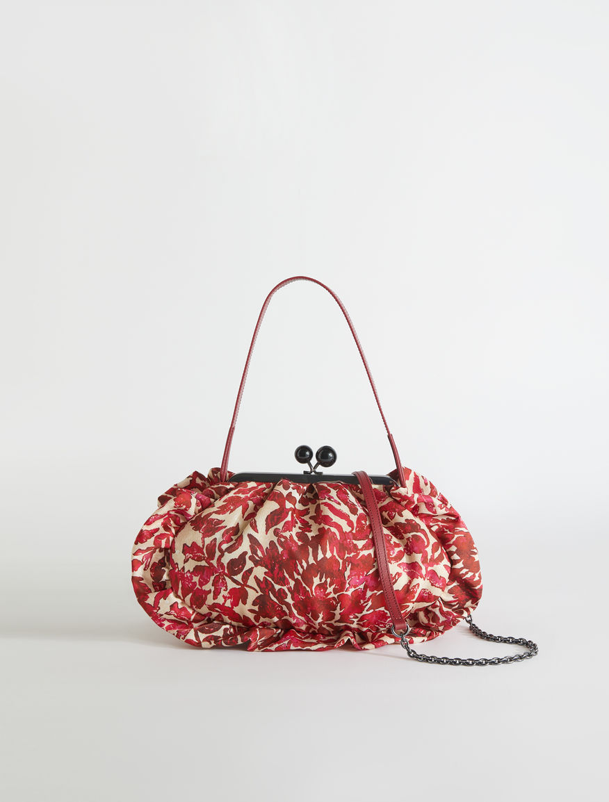 Medium Pasticcino Bag in printed twill Weekend Maxmara Medium Pasticcino Bag in printed twill Weekend Maxmara