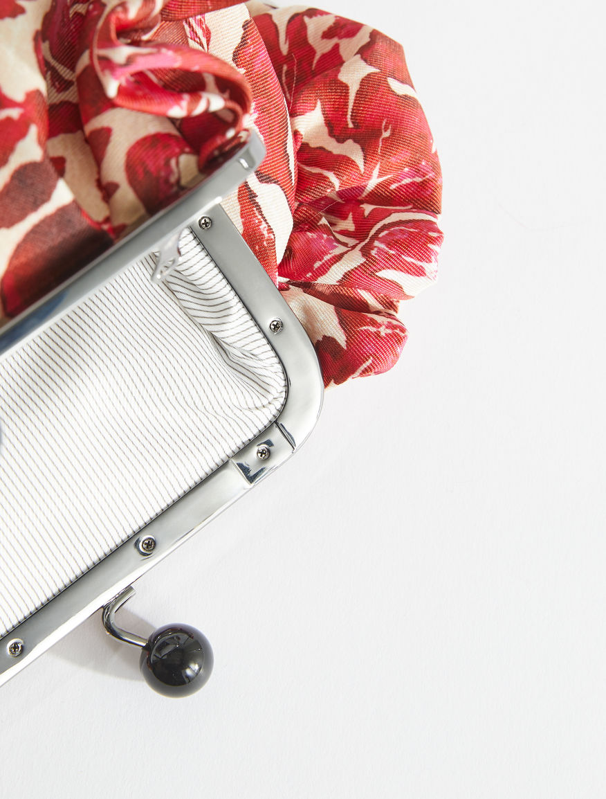 Medium Pasticcino Bag in printed twill Weekend Maxmara Medium Pasticcino Bag in printed twill Weekend Maxmara