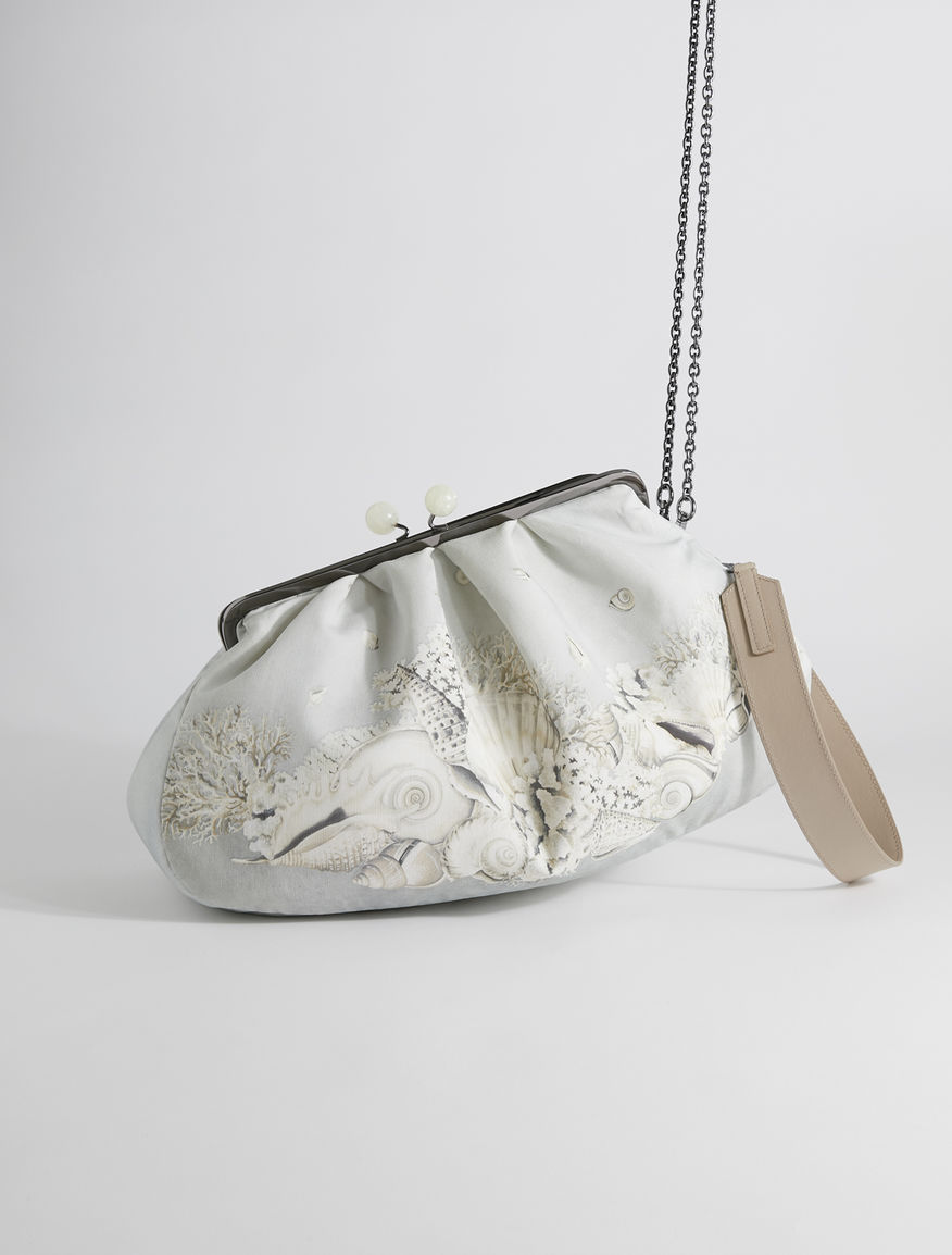 Large Pasticcino Bag in printed canvas Weekend Maxmara Large Pasticcino Bag in printed canvas Weekend Maxmara
