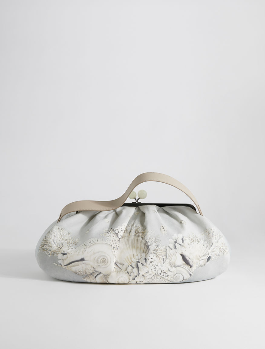 Large Pasticcino Bag in printed canvas Weekend Maxmara Large Pasticcino Bag in printed canvas Weekend Maxmara