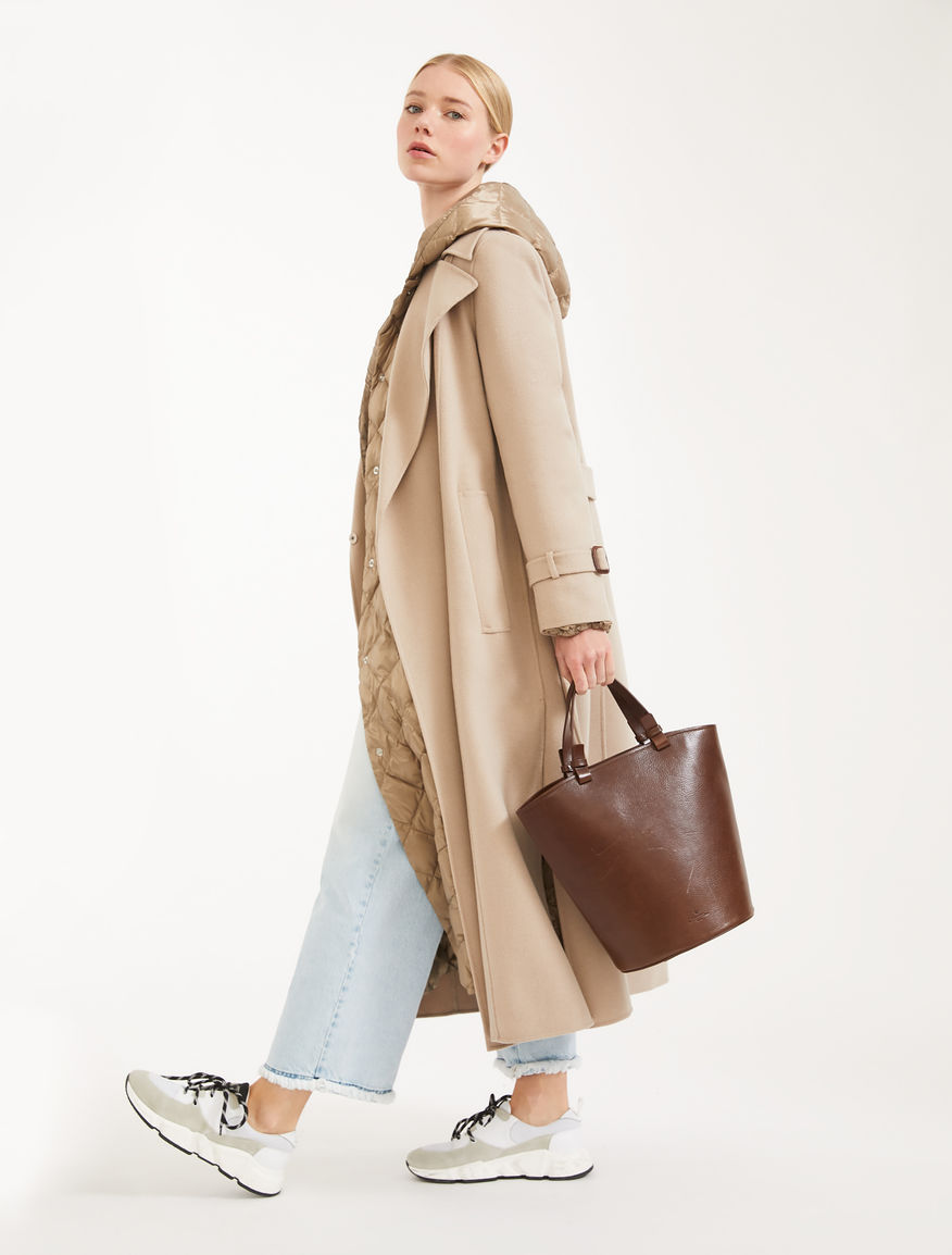 Leather shopper bag Weekend Maxmara Leather shopper bag Weekend Maxmara