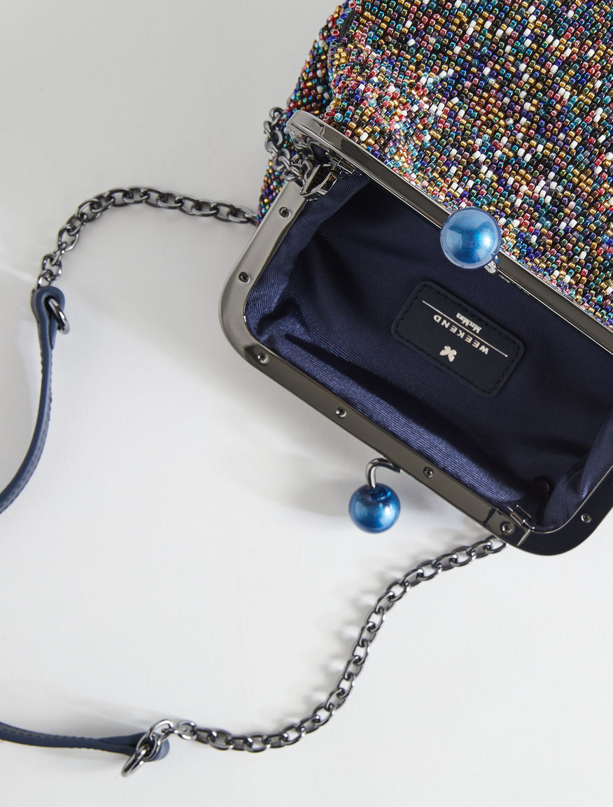 Pasticcino Bag mini con perline Weekend Maxmara Pasticcino Bag mini con perline Weekend Maxmara