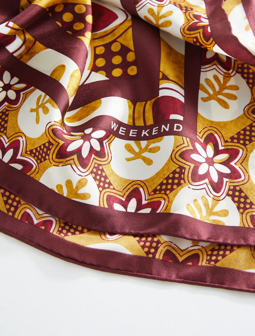 Silk foulard Weekend Maxmara Silk foulard Weekend Maxmara