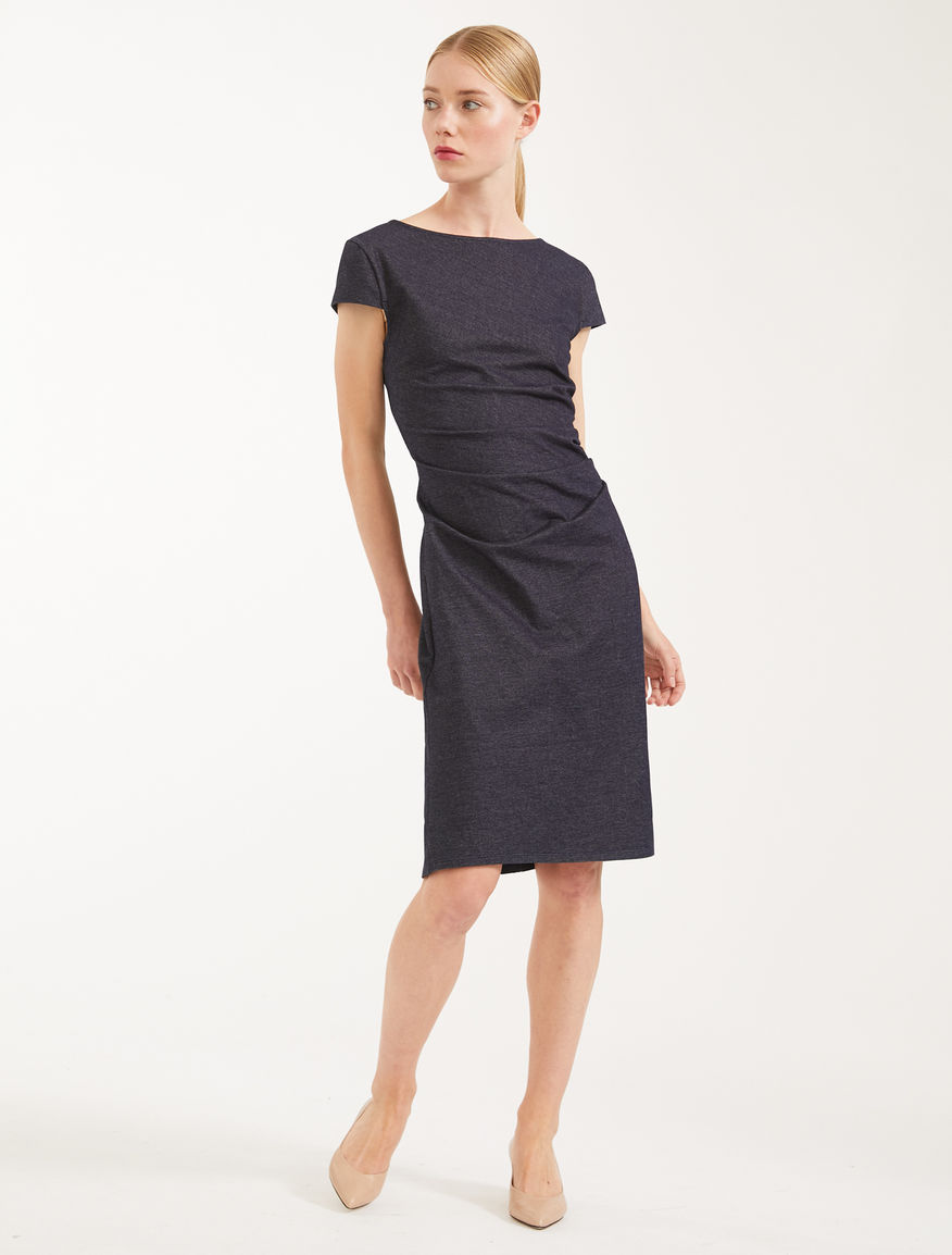 Denim jersey dress Weekend Maxmara Denim jersey dress Weekend Maxmara