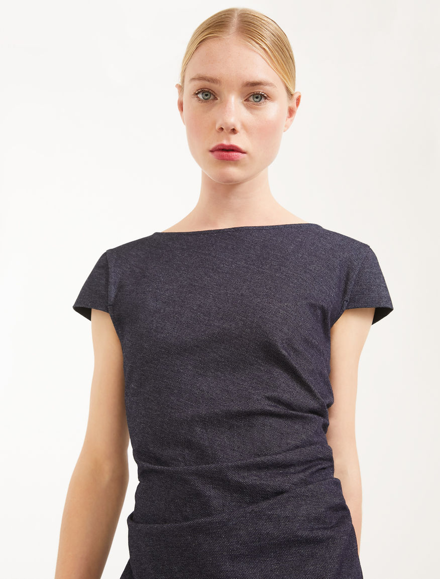 Denim jersey dress Weekend Maxmara Denim jersey dress Weekend Maxmara