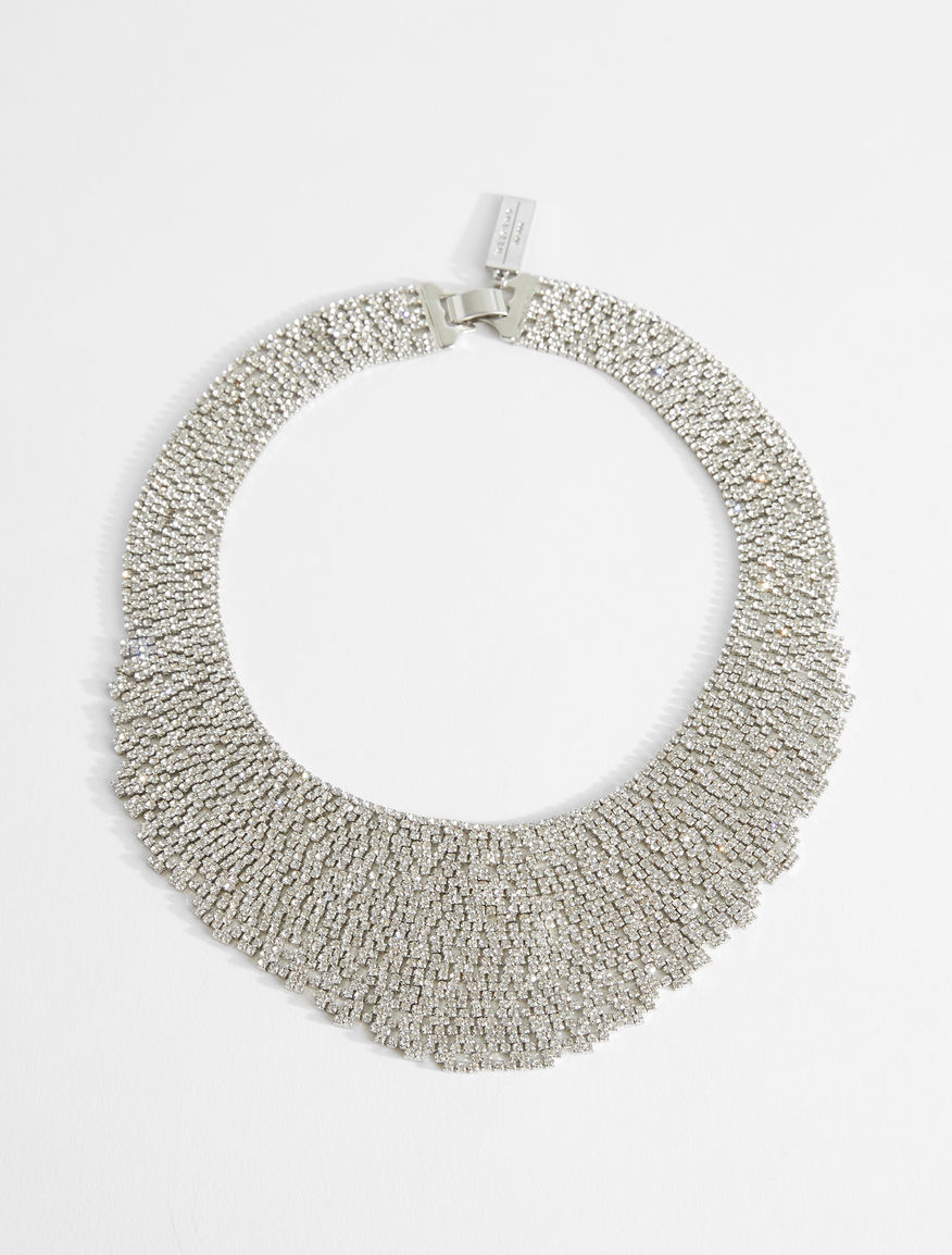 Metal and rhinestone necklace Weekend Maxmara Metal and rhinestone necklace Weekend Maxmara
