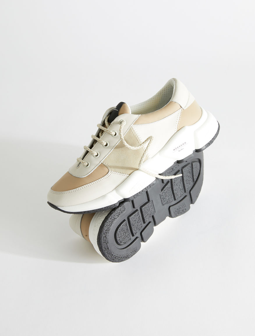 Suede leather sneakers Weekend Maxmara Suede leather sneakers Weekend Maxmara