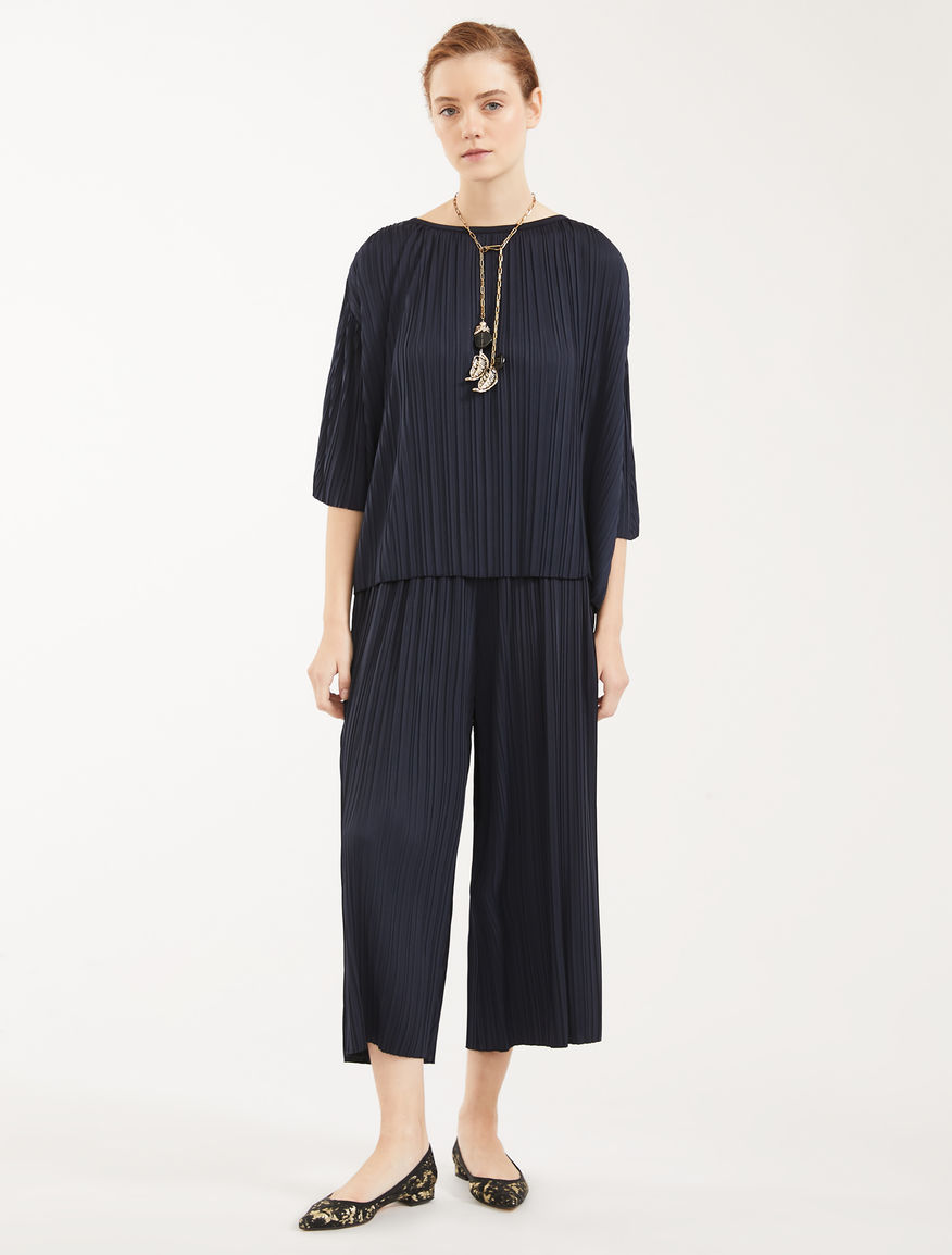 Pleated jersey trousers Weekend Maxmara Pleated jersey trousers Weekend Maxmara