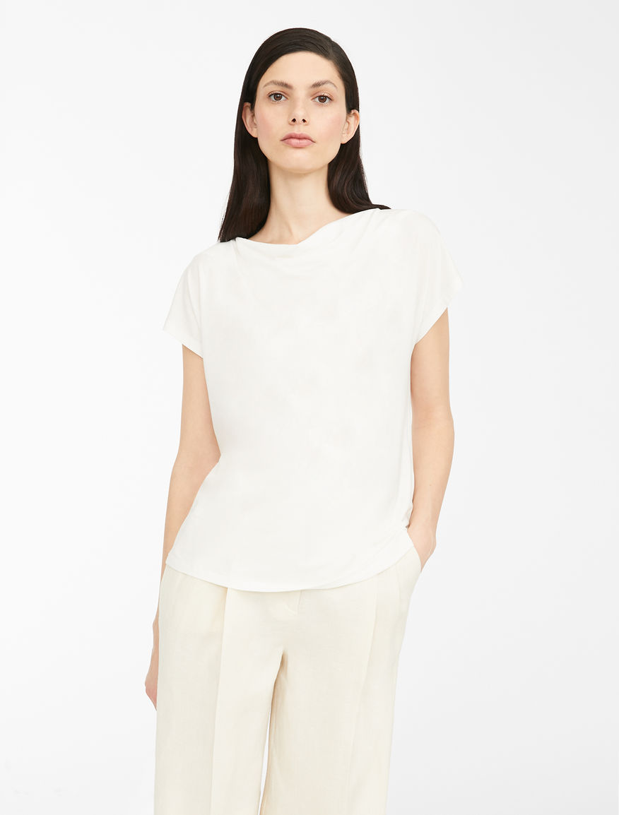 Stretch cotton jersey T-shirt Weekend Maxmara Stretch cotton jersey T-shirt Weekend Maxmara
