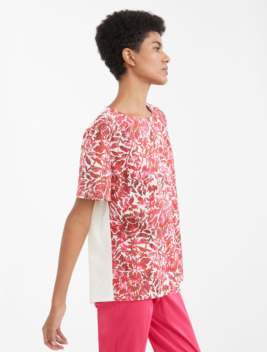 Jersey and cotton poplin T-shirt Weekend Maxmara Jersey and cotton poplin T-shirt Weekend Maxmara