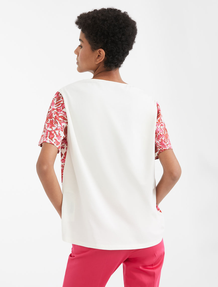 Jersey and cotton poplin T-shirt Weekend Maxmara Jersey and cotton poplin T-shirt Weekend Maxmara