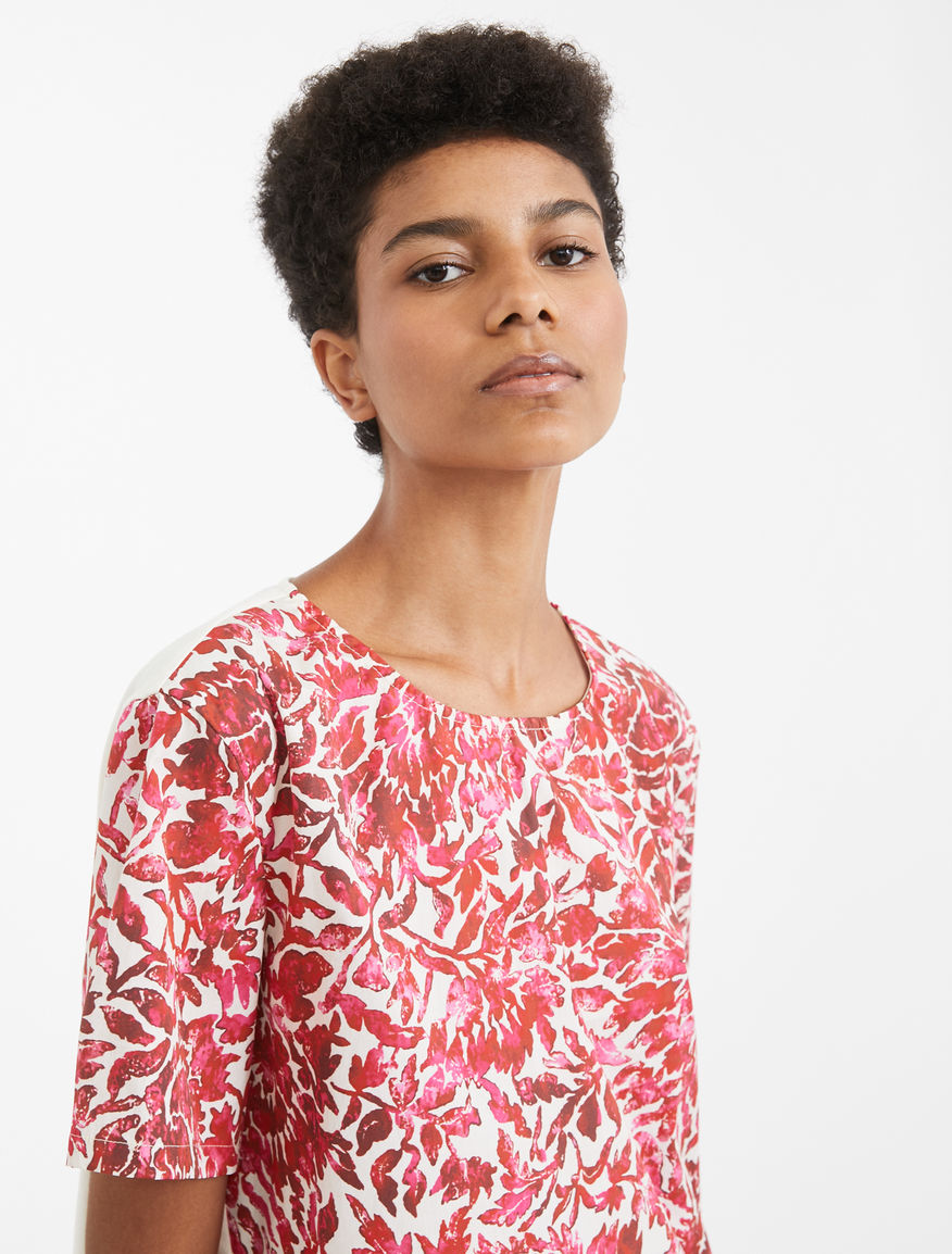 Jersey and cotton poplin T-shirt Weekend Maxmara Jersey and cotton poplin T-shirt Weekend Maxmara