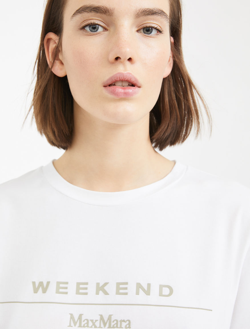 Cotton jersey T-shirt Weekend Maxmara Cotton jersey T-shirt Weekend Maxmara