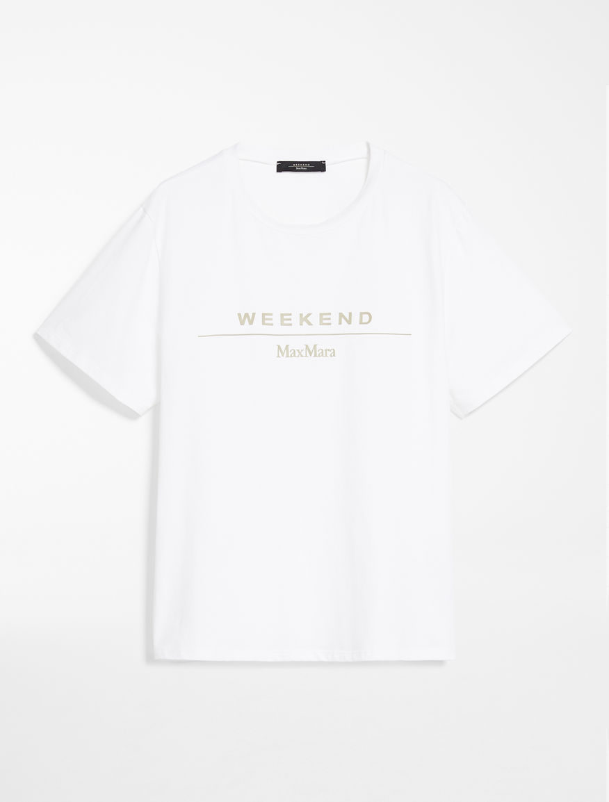 Cotton jersey T-shirt Weekend Maxmara Cotton jersey T-shirt Weekend Maxmara