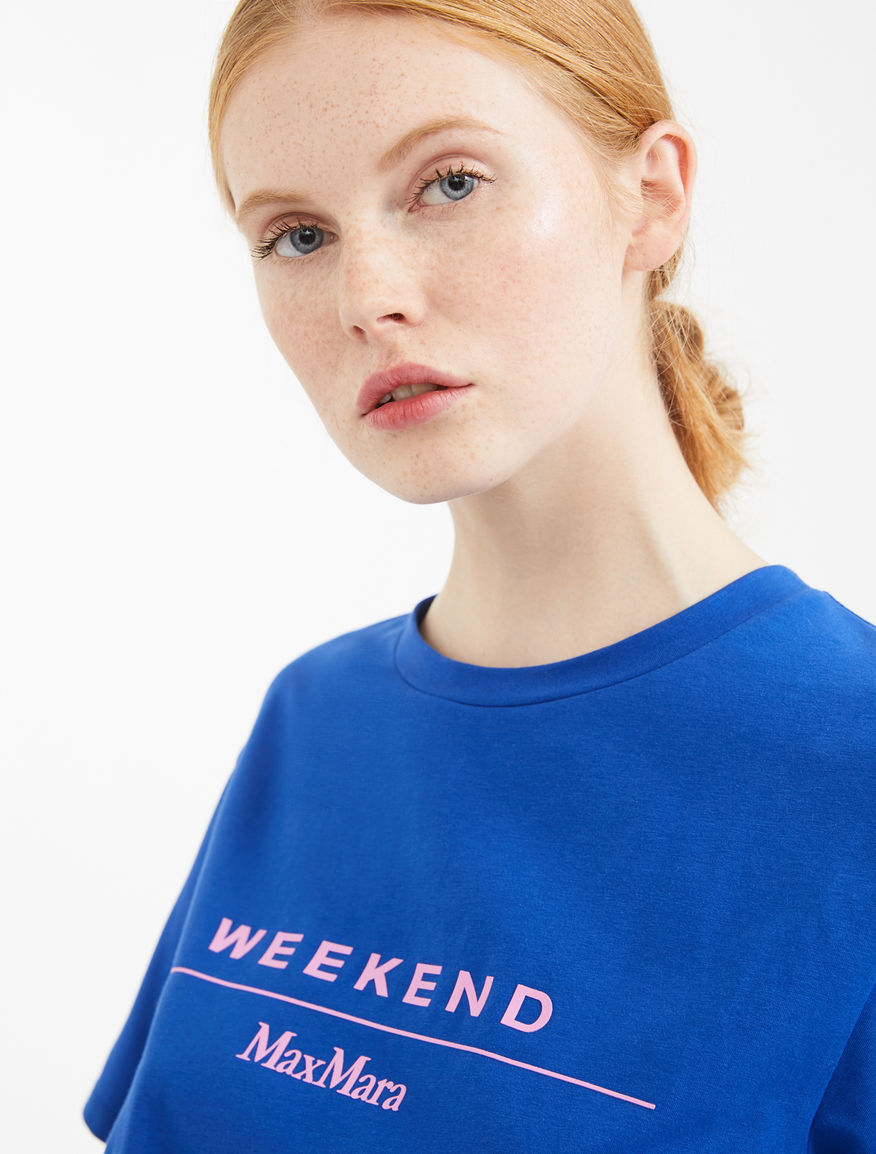 Cotton jersey T-shirt Weekend Maxmara Cotton jersey T-shirt Weekend Maxmara