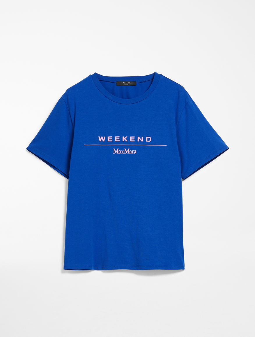 Cotton jersey T-shirt Weekend Maxmara Cotton jersey T-shirt Weekend Maxmara