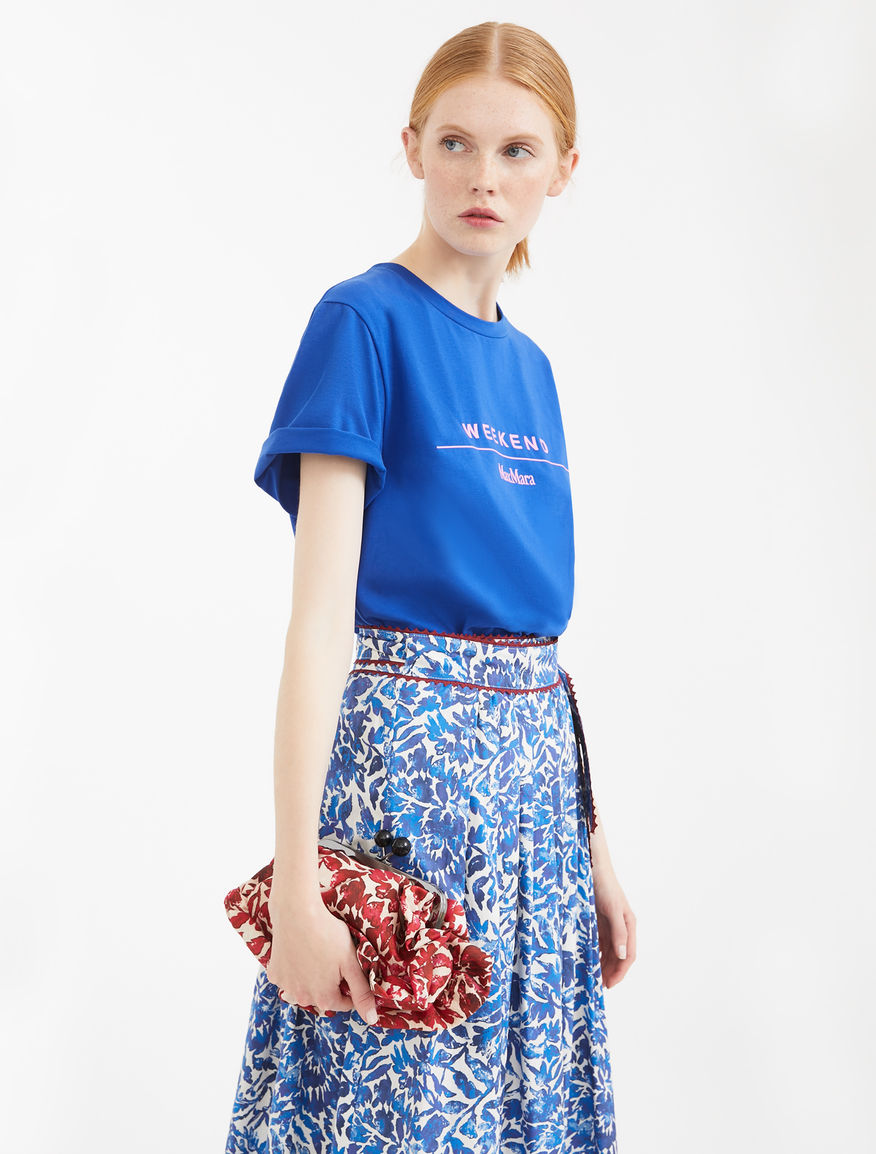 Cotton jersey T-shirt Weekend Maxmara Cotton jersey T-shirt Weekend Maxmara
