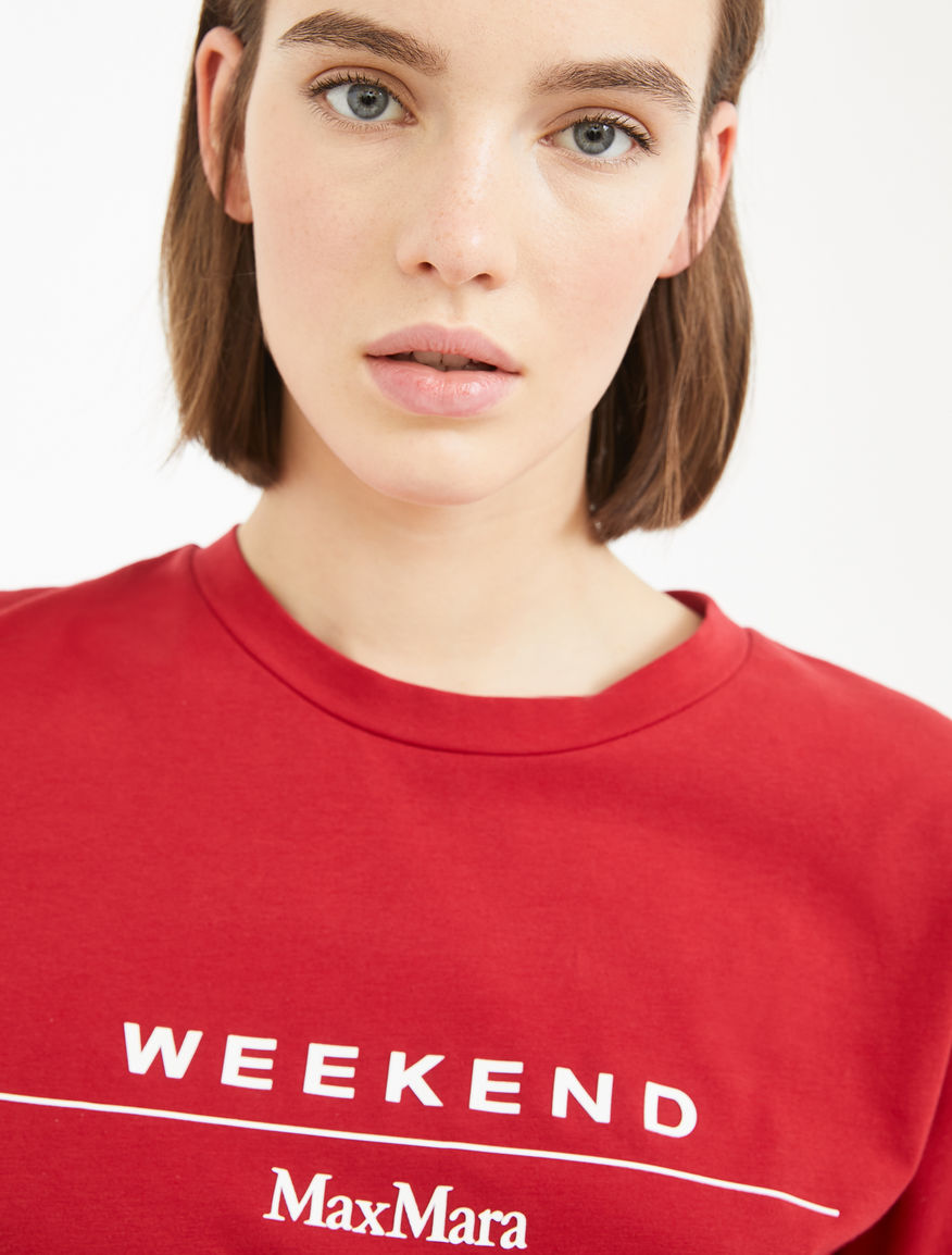 Cotton jersey T-shirt Weekend Maxmara Cotton jersey T-shirt Weekend Maxmara