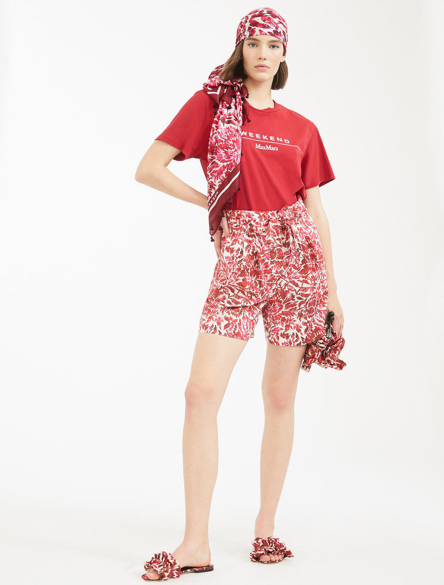 Cotton jersey T-shirt Weekend Maxmara Cotton jersey T-shirt Weekend Maxmara