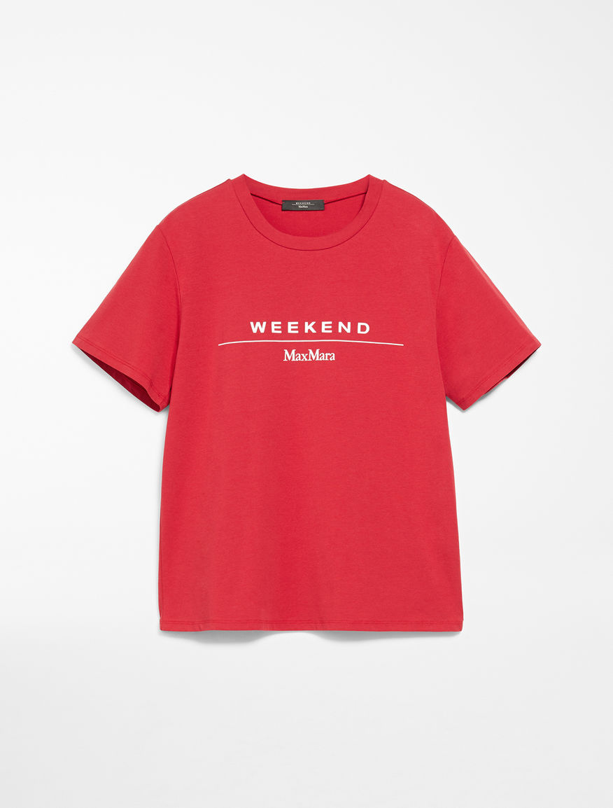 Cotton jersey T-shirt Weekend Maxmara Cotton jersey T-shirt Weekend Maxmara