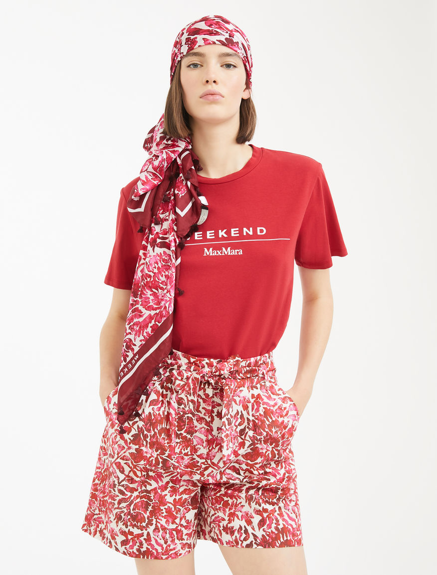 Cotton jersey T-shirt Weekend Maxmara Cotton jersey T-shirt Weekend Maxmara