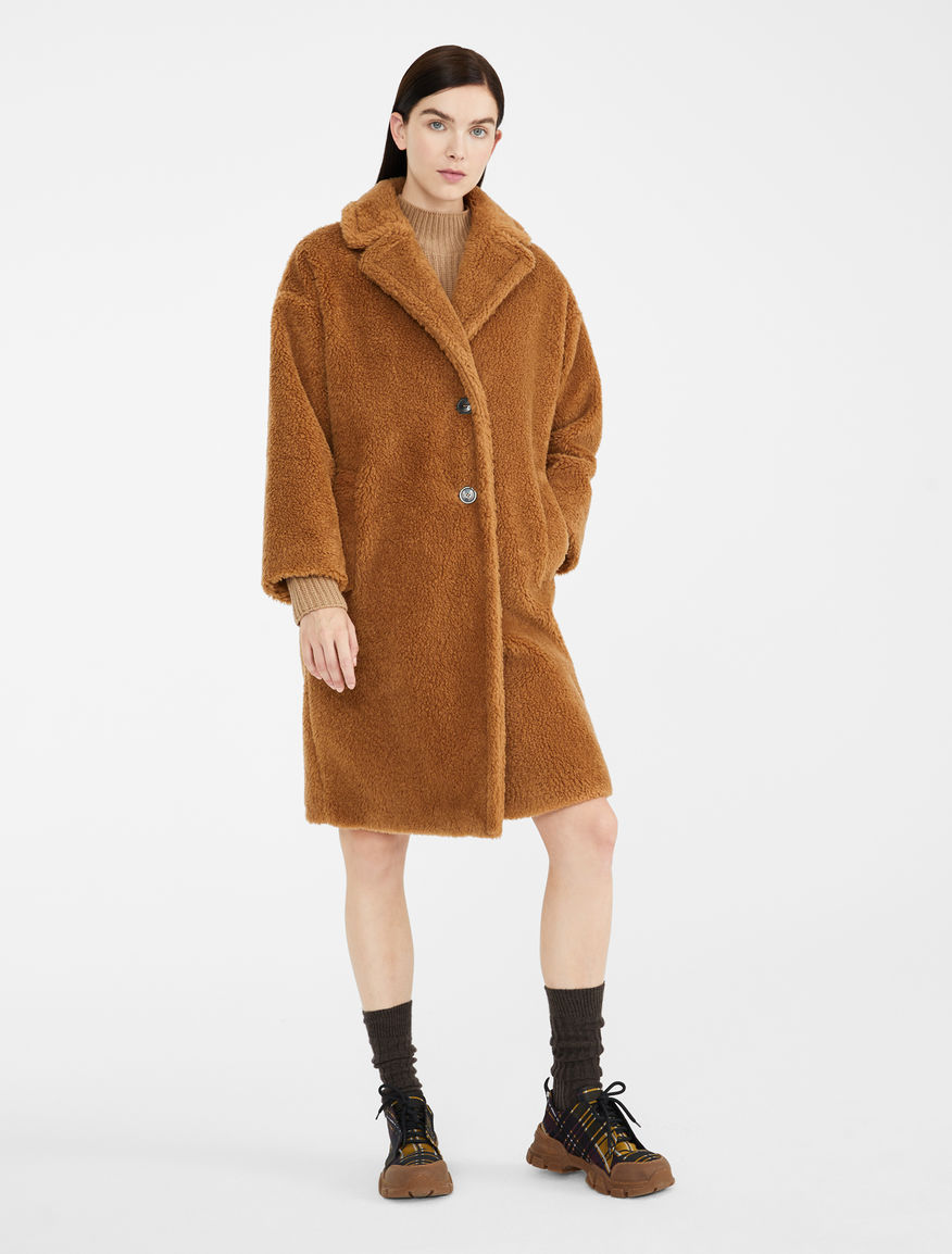 Coat in fur effect wool Weekend Maxmara Coat in fur effect wool Weekend Maxmara