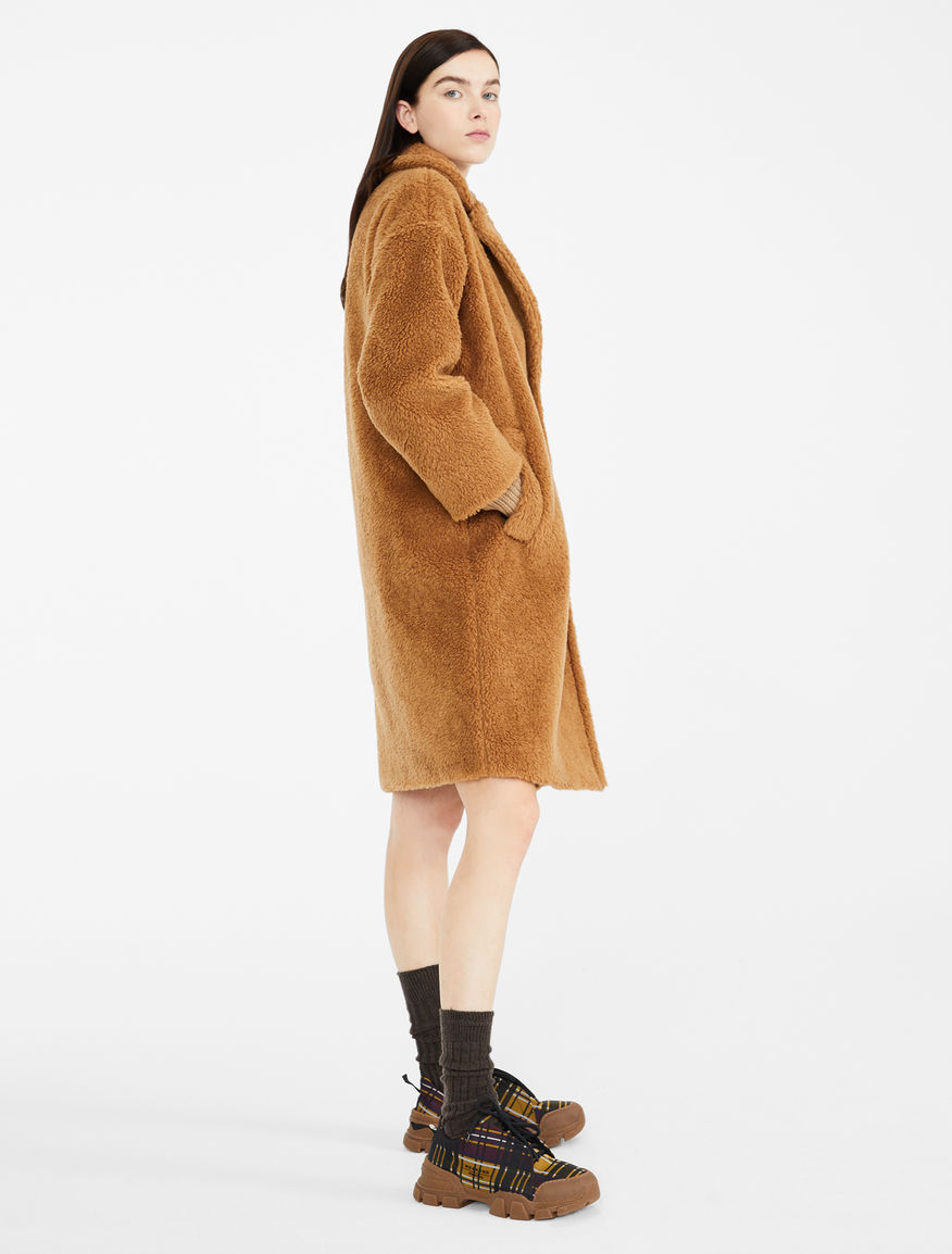 Coat in fur effect wool Weekend Maxmara Coat in fur effect wool Weekend Maxmara