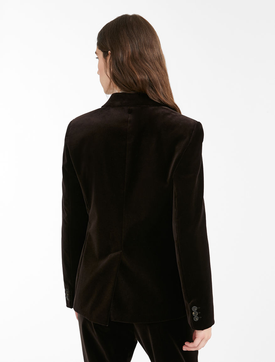 Blazer in velluto di cotone Weekend Maxmara Blazer in velluto di cotone Weekend Maxmara