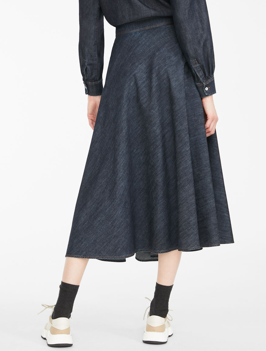 Cotton denim skirt Weekend Maxmara Cotton denim skirt Weekend Maxmara