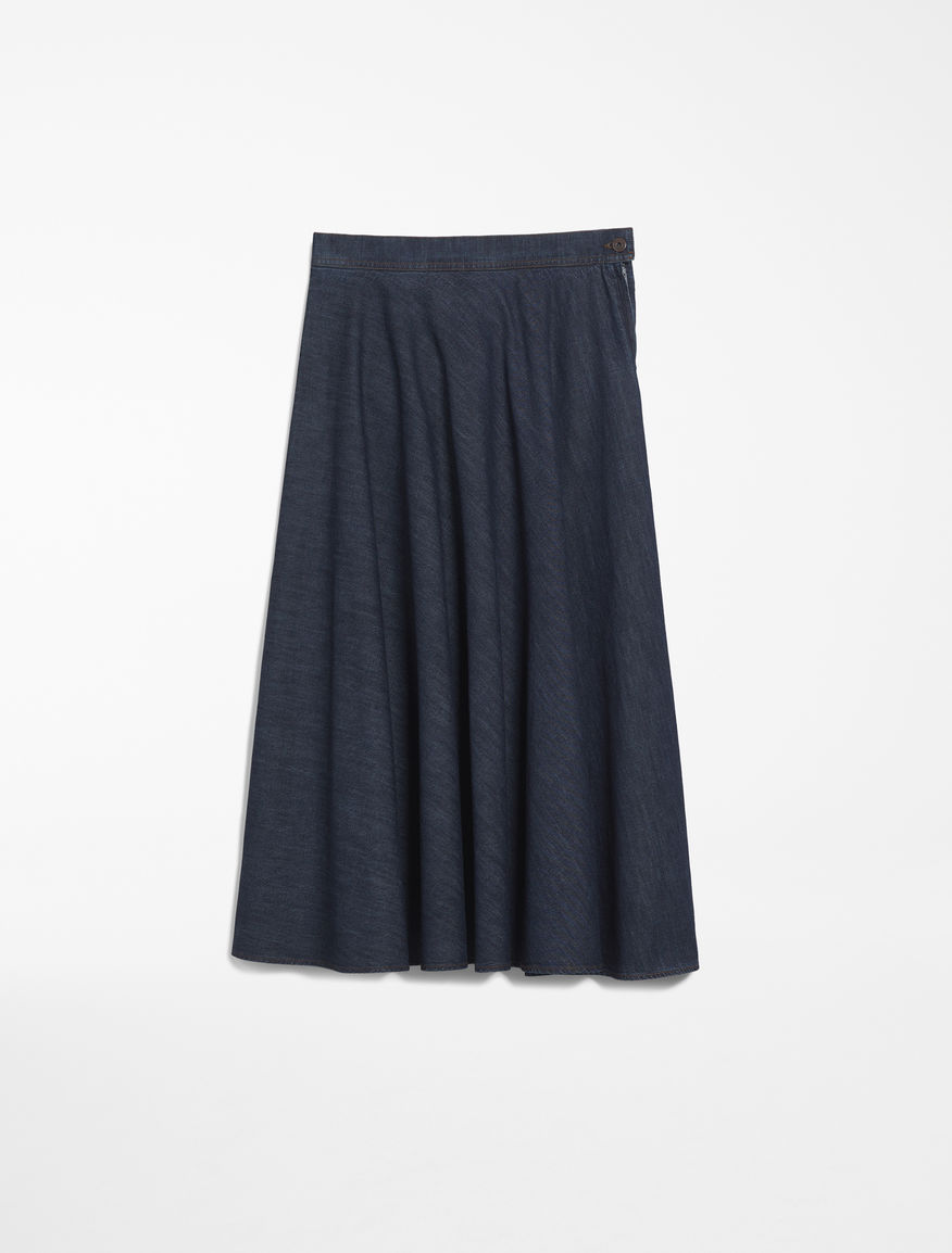 Cotton denim skirt Weekend Maxmara Cotton denim skirt Weekend Maxmara