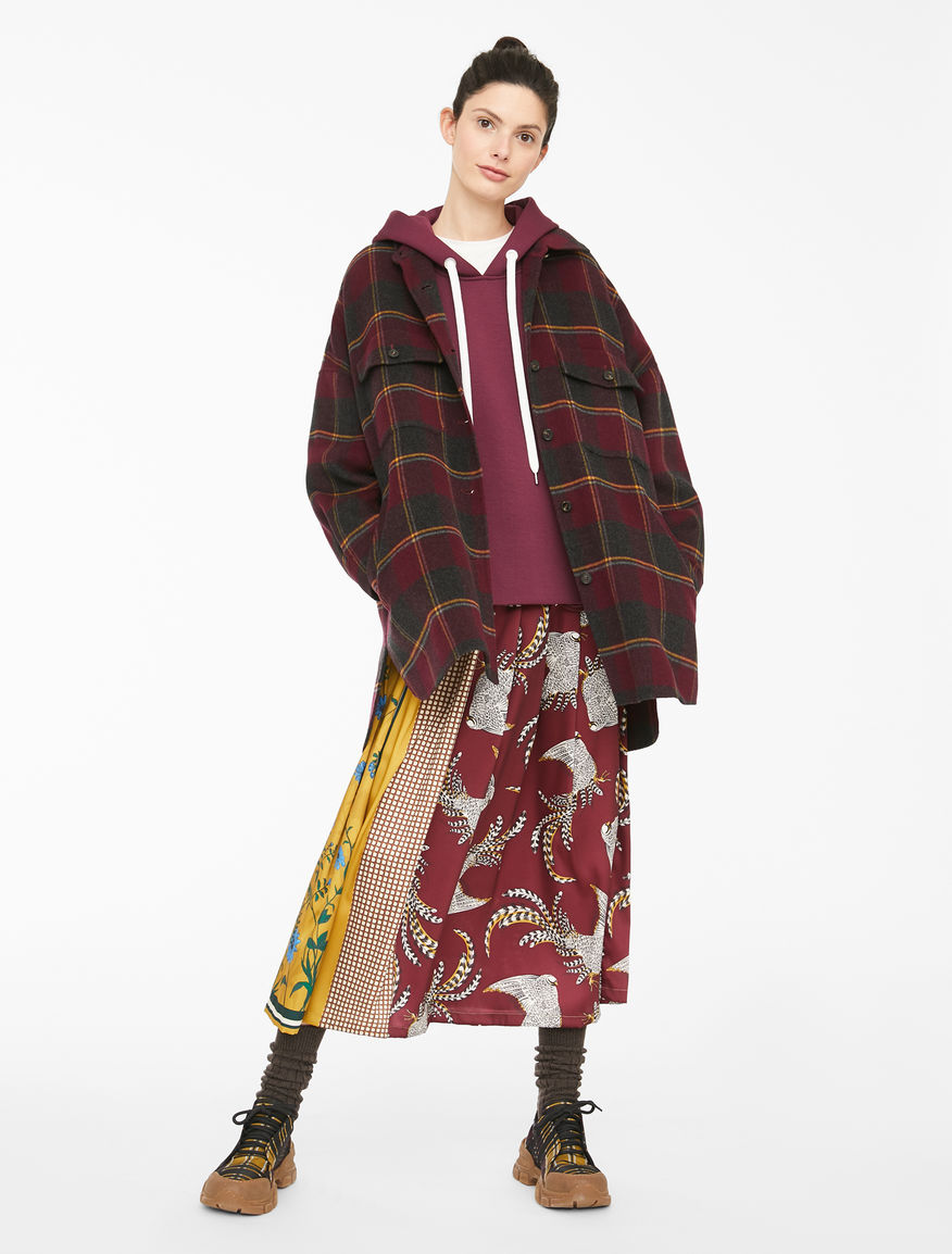 Printed twill skirt Weekend Maxmara Printed twill skirt Weekend Maxmara