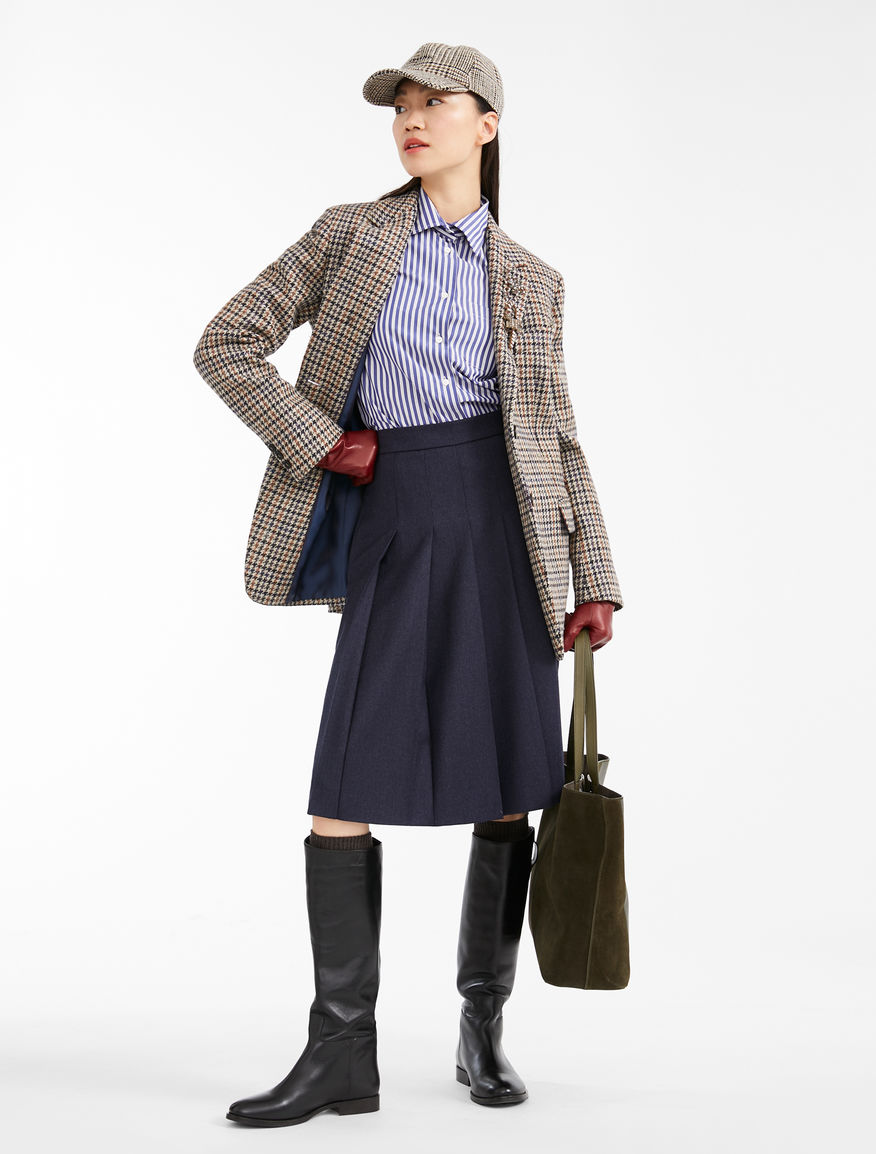 Wool flannel skirt Weekend Maxmara Wool flannel skirt Weekend Maxmara