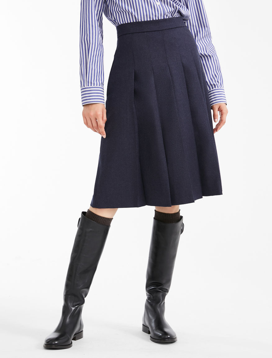 Wool flannel skirt Weekend Maxmara Wool flannel skirt Weekend Maxmara