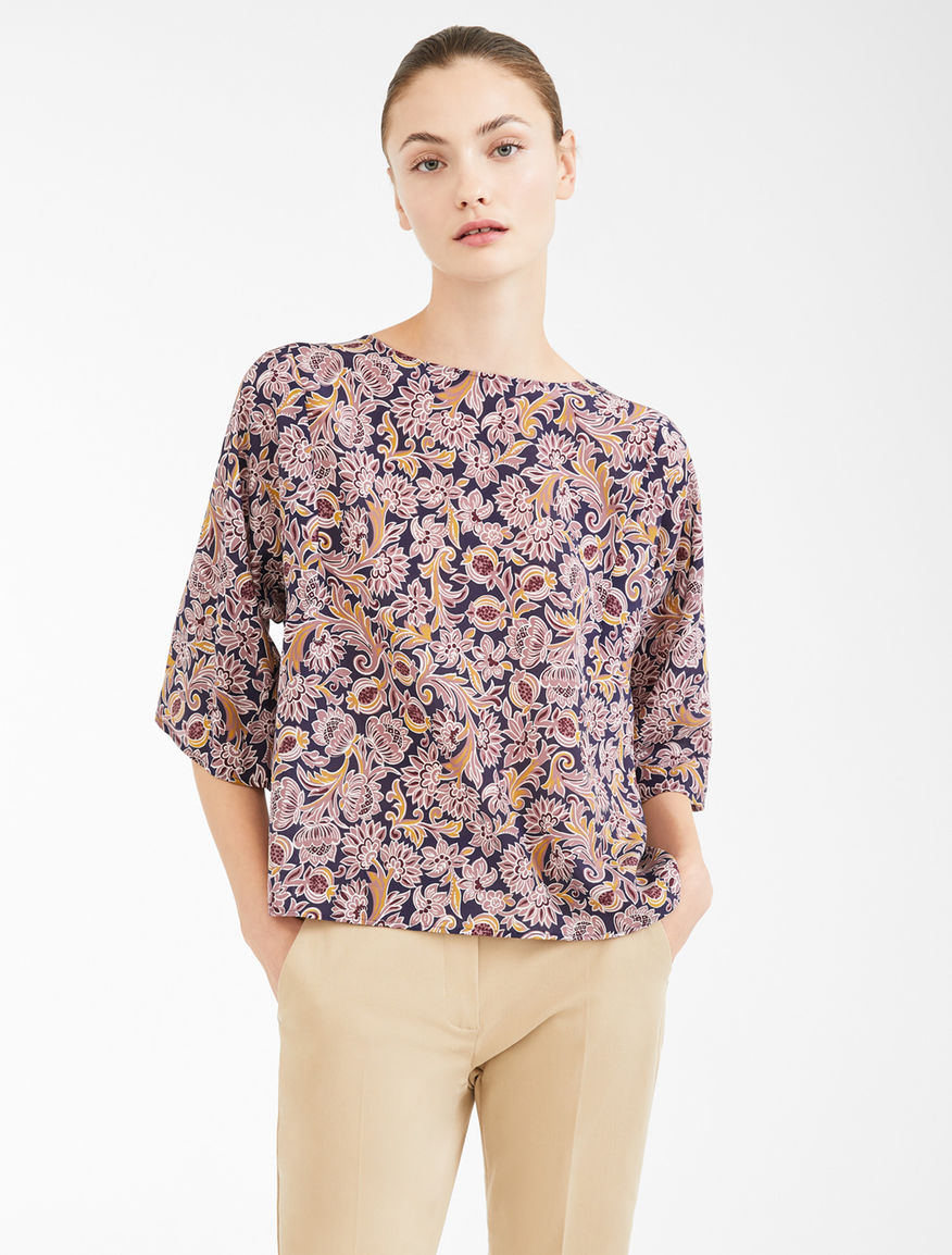 Silk crepe de chine blouse Weekend Maxmara Silk crepe de chine blouse Weekend Maxmara