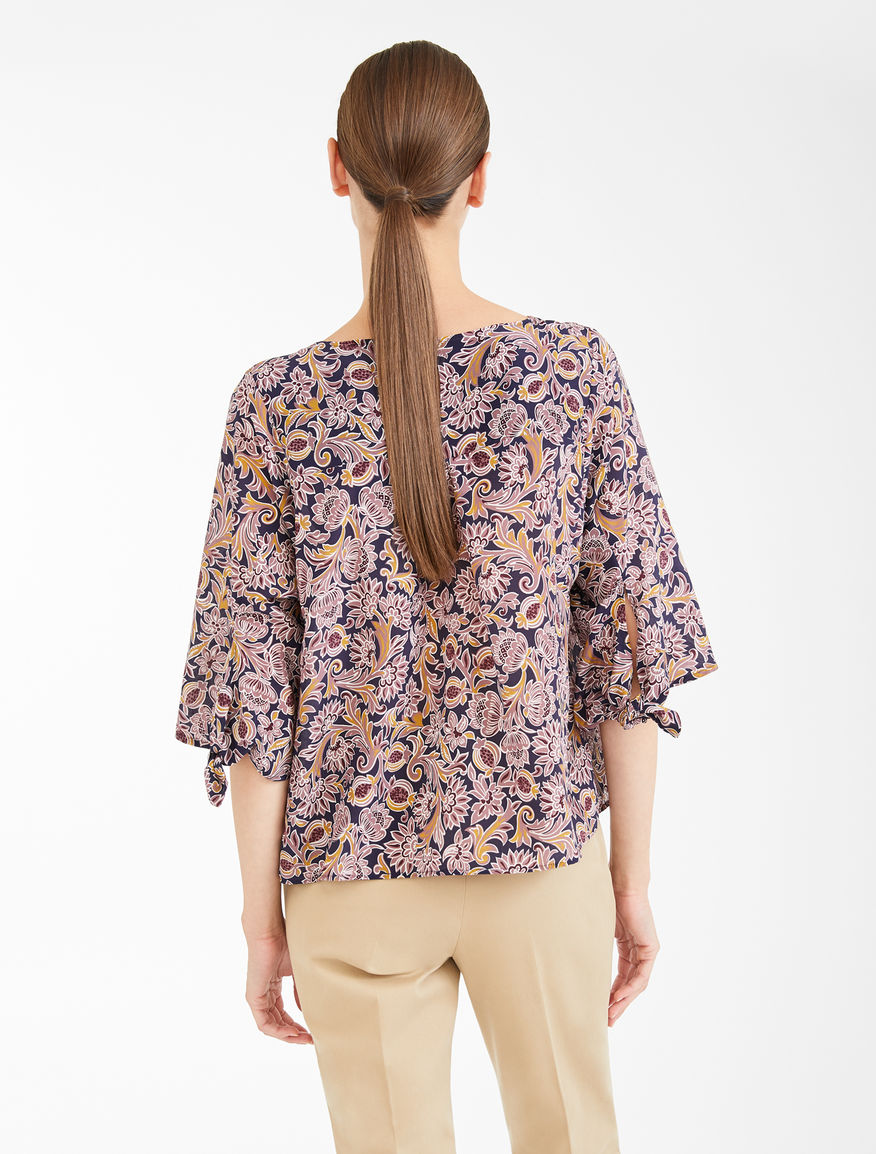 Silk crepe de chine blouse Weekend Maxmara Silk crepe de chine blouse Weekend Maxmara