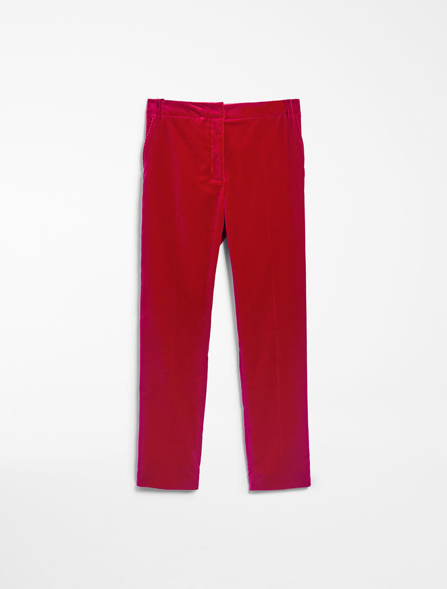 Cotton velvet trousers Weekend Maxmara Cotton velvet trousers Weekend Maxmara