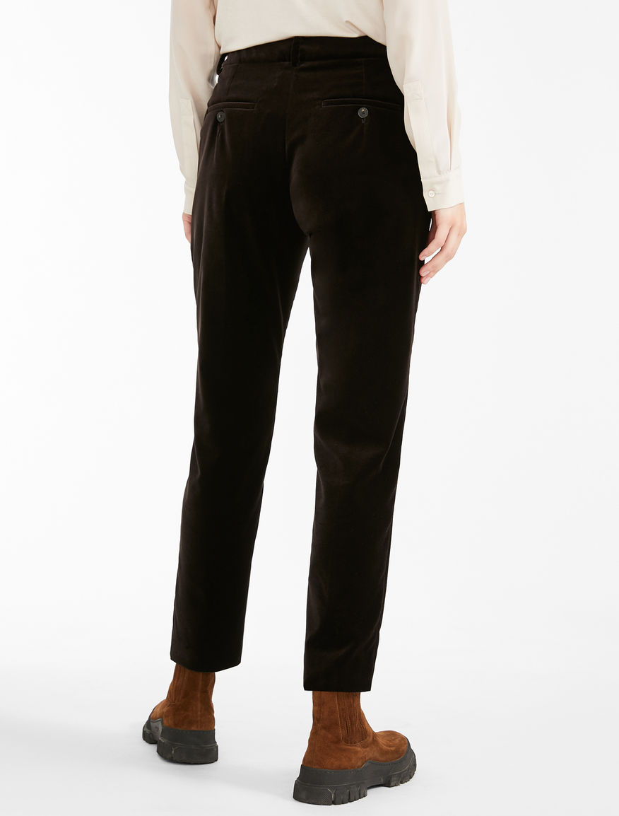 Cotton velvet trousers Weekend Maxmara Cotton velvet trousers Weekend Maxmara