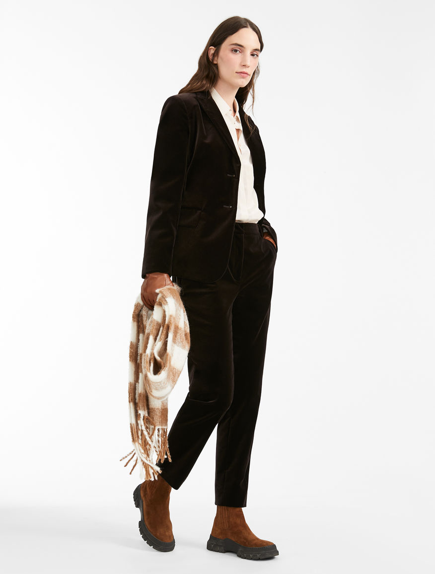 Cotton velvet trousers Weekend Maxmara Cotton velvet trousers Weekend Maxmara