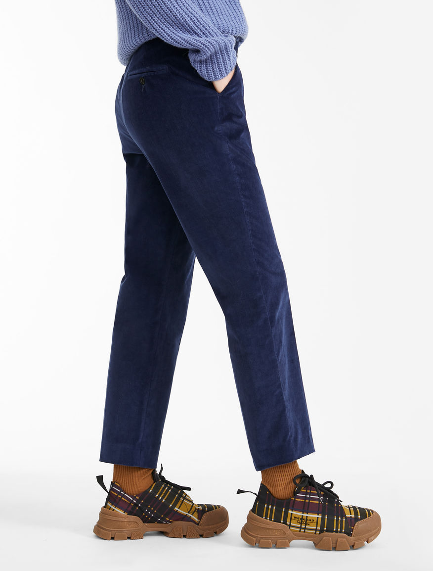 Cotton corduroy trousers Weekend Maxmara Cotton corduroy trousers Weekend Maxmara