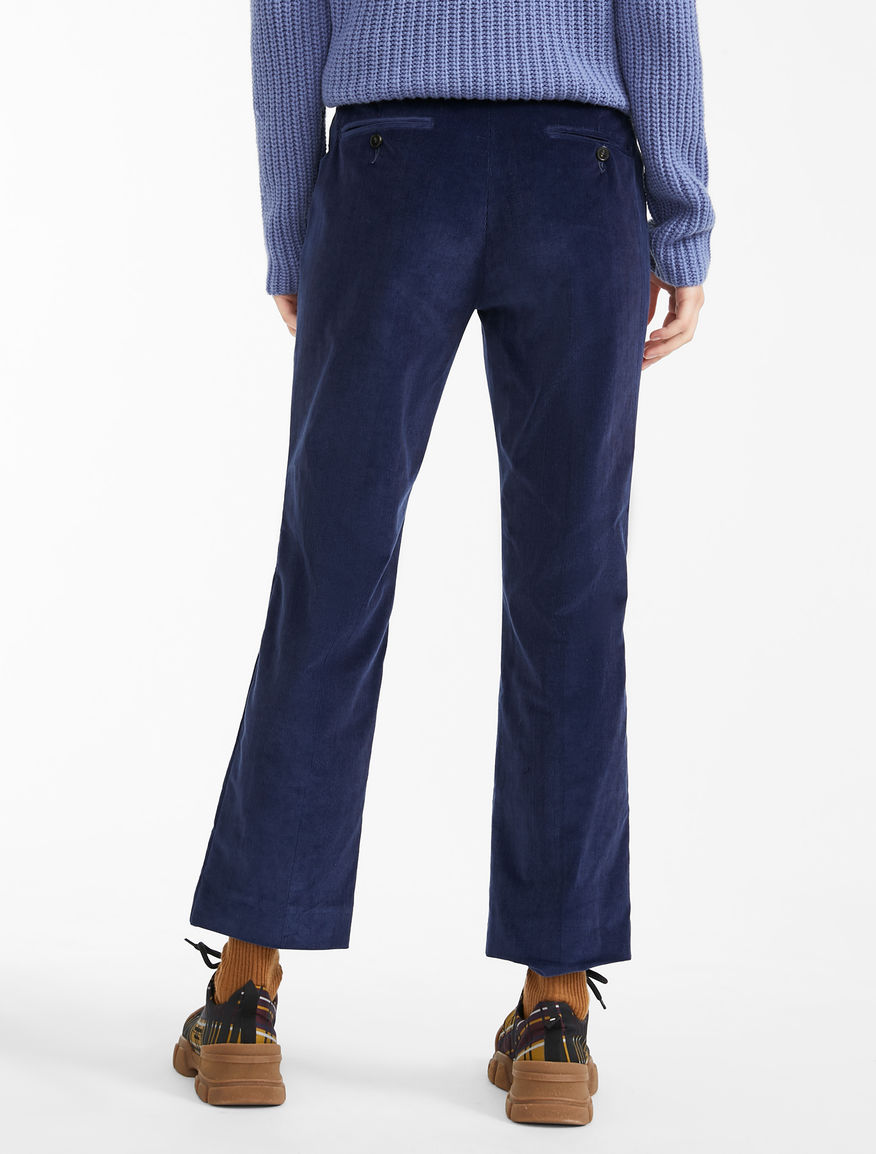 Cotton corduroy trousers Weekend Maxmara Cotton corduroy trousers Weekend Maxmara