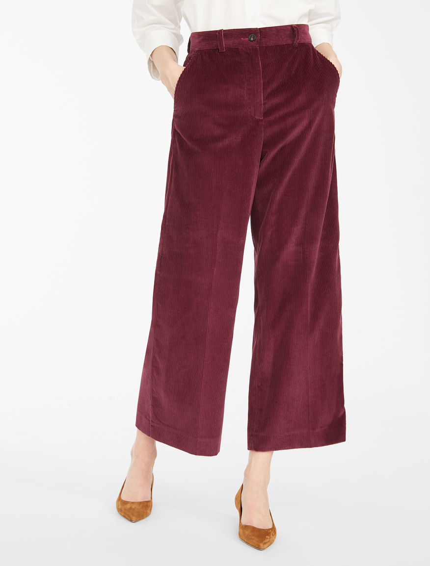 Cotton corduroy trousers Weekend Maxmara Cotton corduroy trousers Weekend Maxmara
