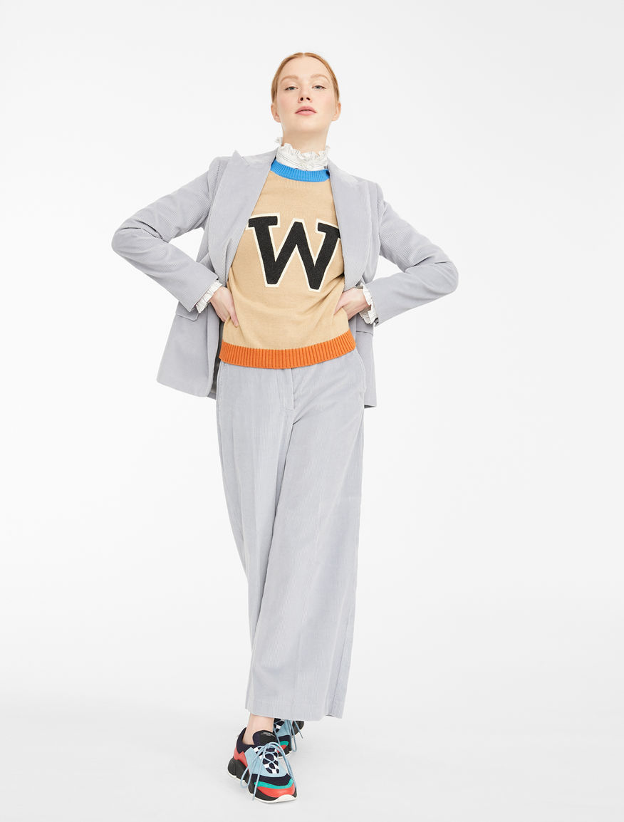 Cotton corduroy trousers Weekend Maxmara Cotton corduroy trousers Weekend Maxmara