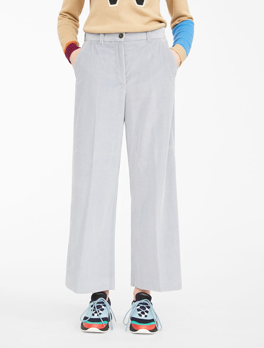 Cotton corduroy trousers Weekend Maxmara Cotton corduroy trousers Weekend Maxmara