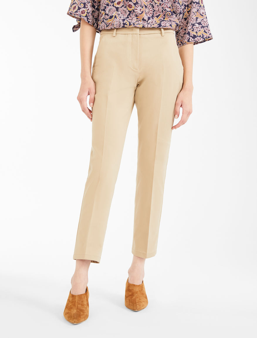 Cotton twill chinos Weekend Maxmara Cotton twill chinos Weekend Maxmara