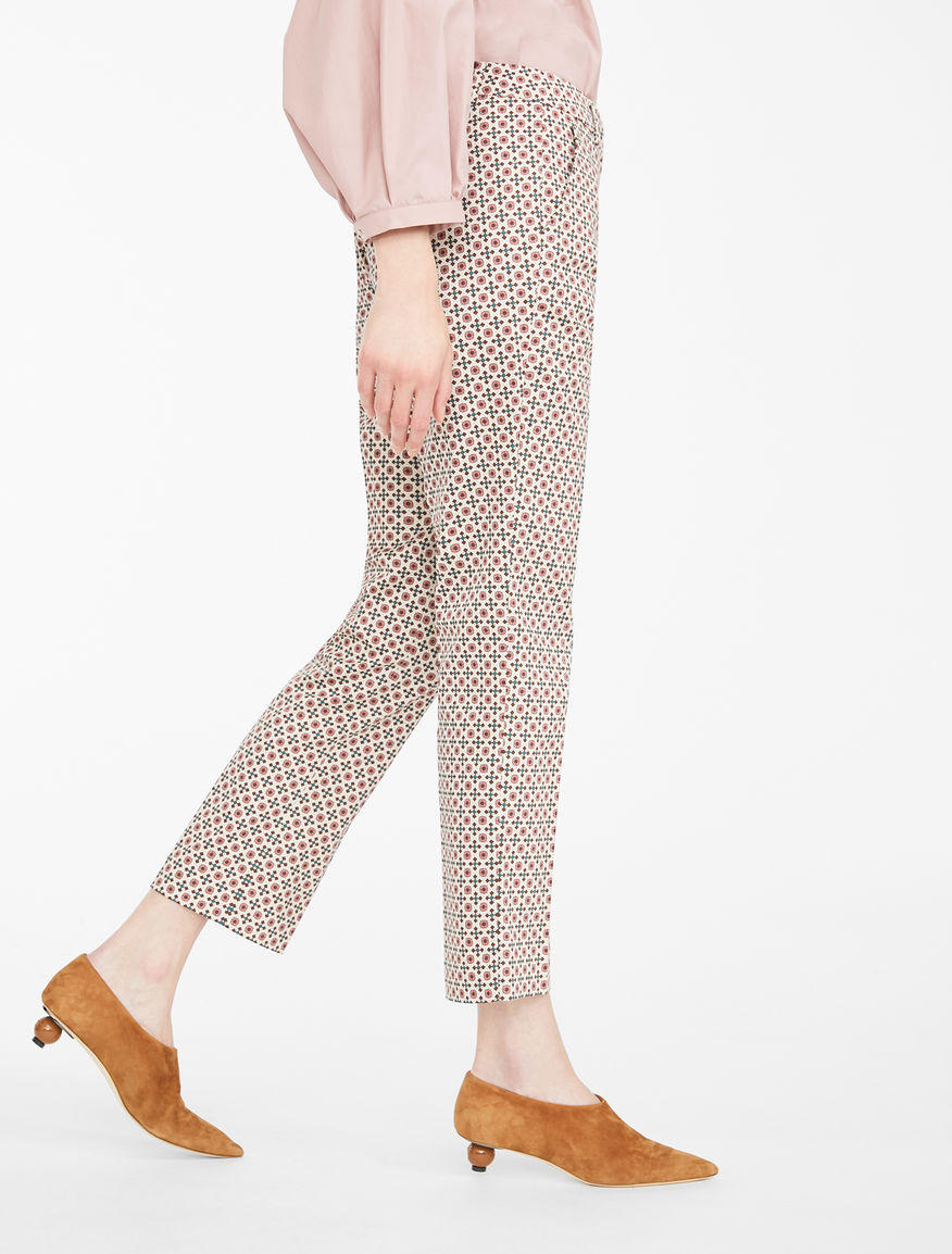 Cotton satin trousers Weekend Maxmara Cotton satin trousers Weekend Maxmara