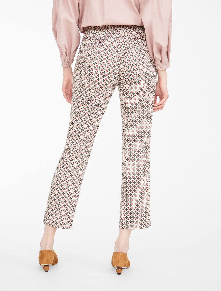 Cotton satin trousers Weekend Maxmara Cotton satin trousers Weekend Maxmara
