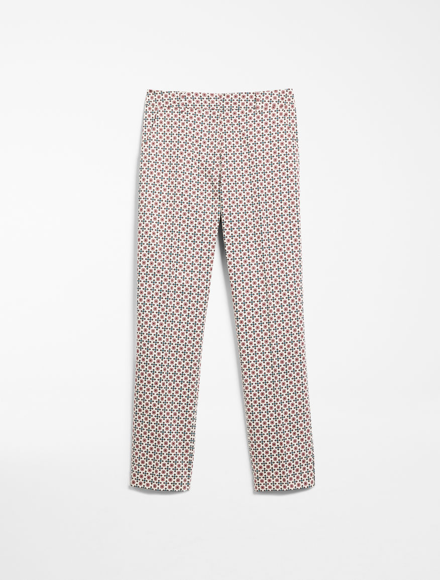 Cotton satin trousers Weekend Maxmara Cotton satin trousers Weekend Maxmara