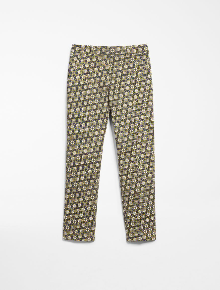 Cotton satin trousers Weekend Maxmara Cotton satin trousers Weekend Maxmara